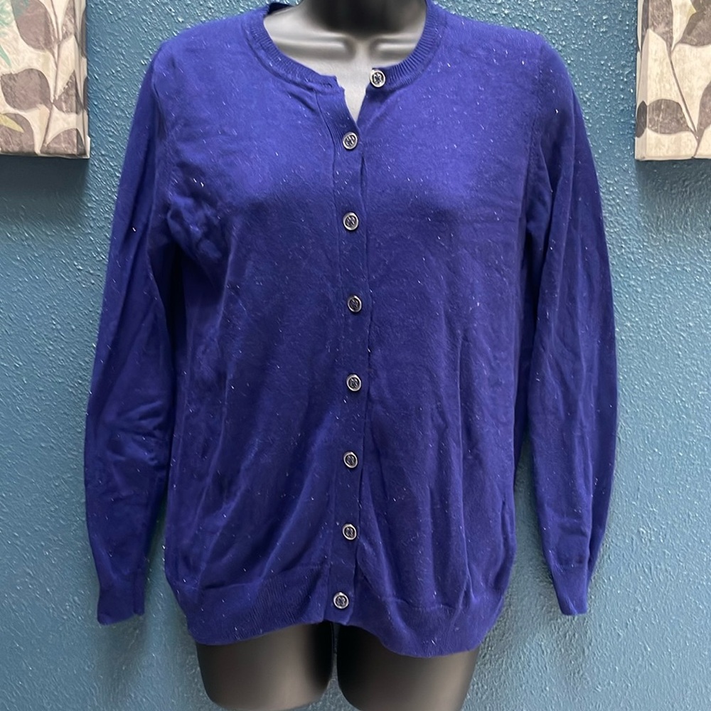 Lightweight cardigan sweater. EUC
